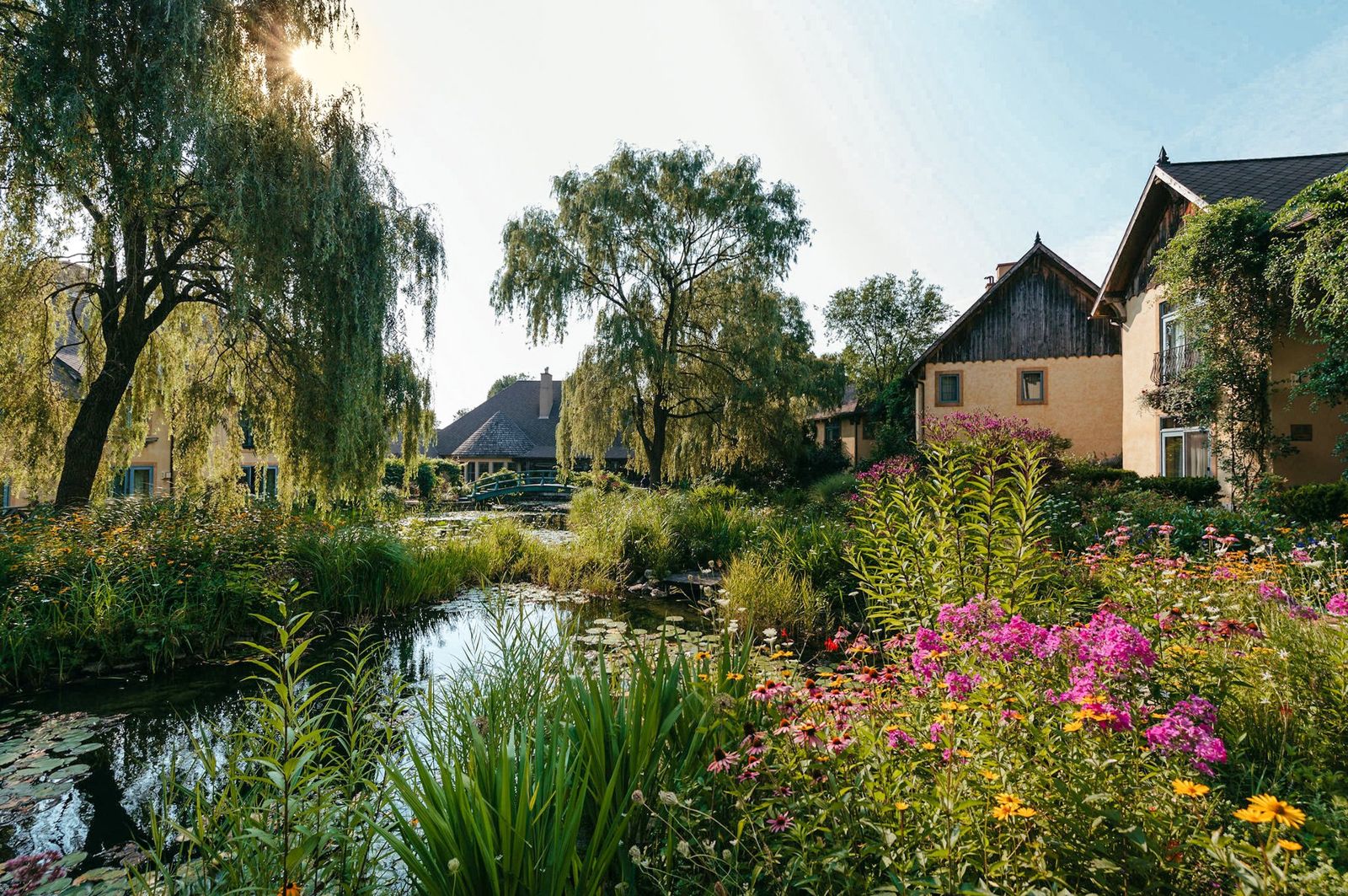 Mirbeau Inn & Spa gardens